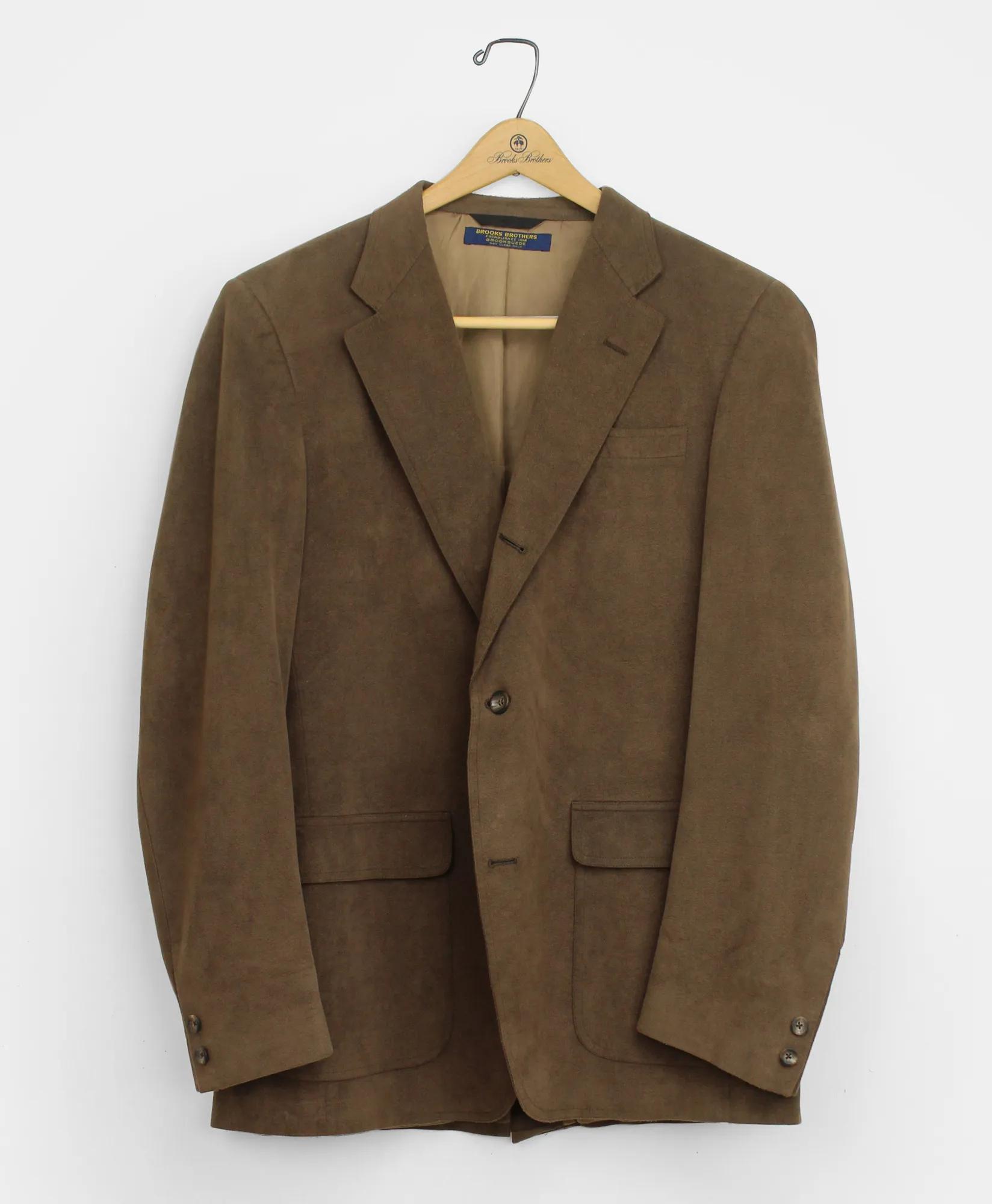 Vintage Brooks Brothers Brooksuede Sport Coat, 1980s, 42 L, image 1