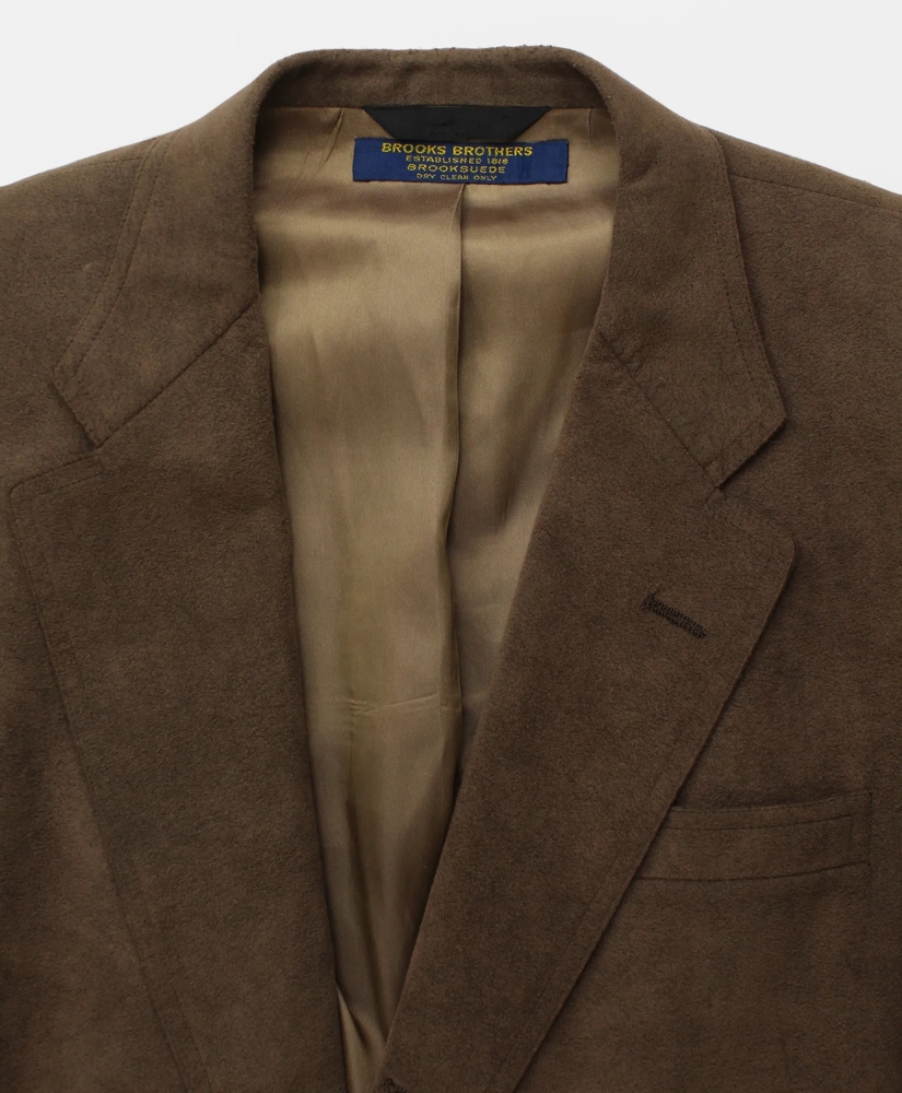 Vintage Brooks Brothers Brooksuede Sport Coat, 1980s, 42 L, image 3