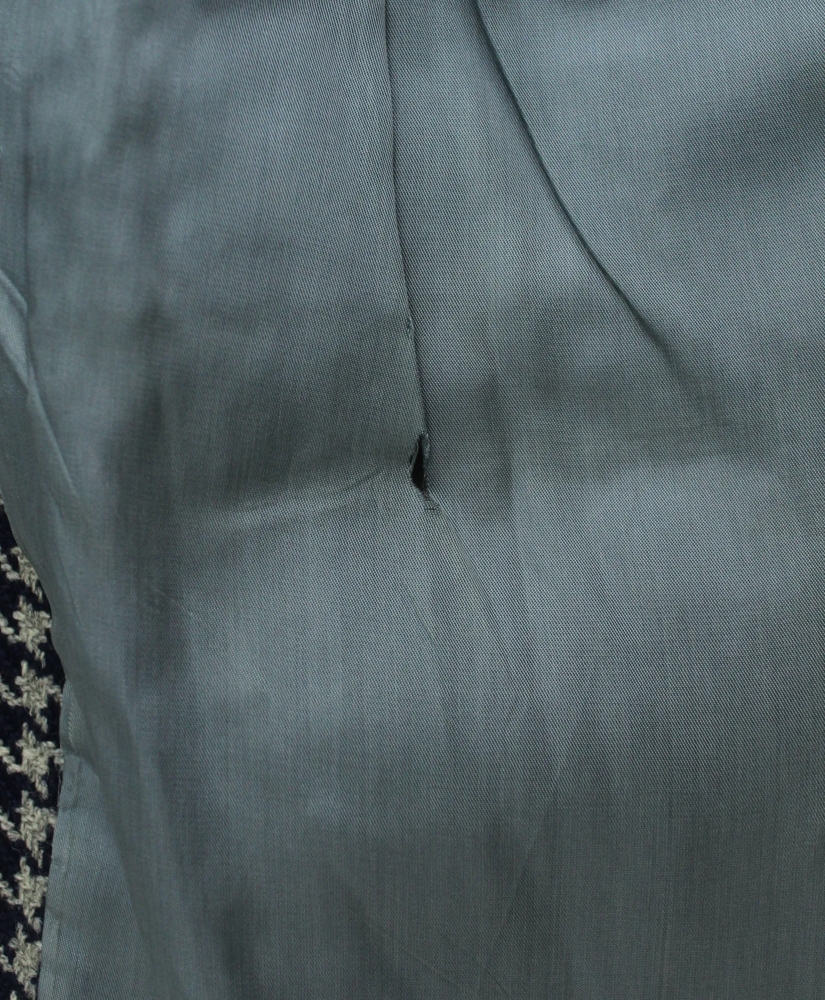 Vintage Brooks Brothers Houndstooth Tweed Sport Coat, 1970s, 41LONG, image 5