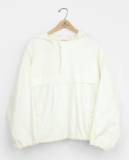 Vintage Brooks Brothers Cotton Canvas Hooded Anorak, 1980s, L, image 1