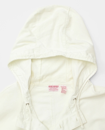 Vintage Brooks Brothers Cotton Canvas Hooded Anorak, 1980s, L, image 3