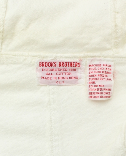 Vintage Brooks Brothers Cotton Canvas Hooded Anorak, 1980s, L, image 4