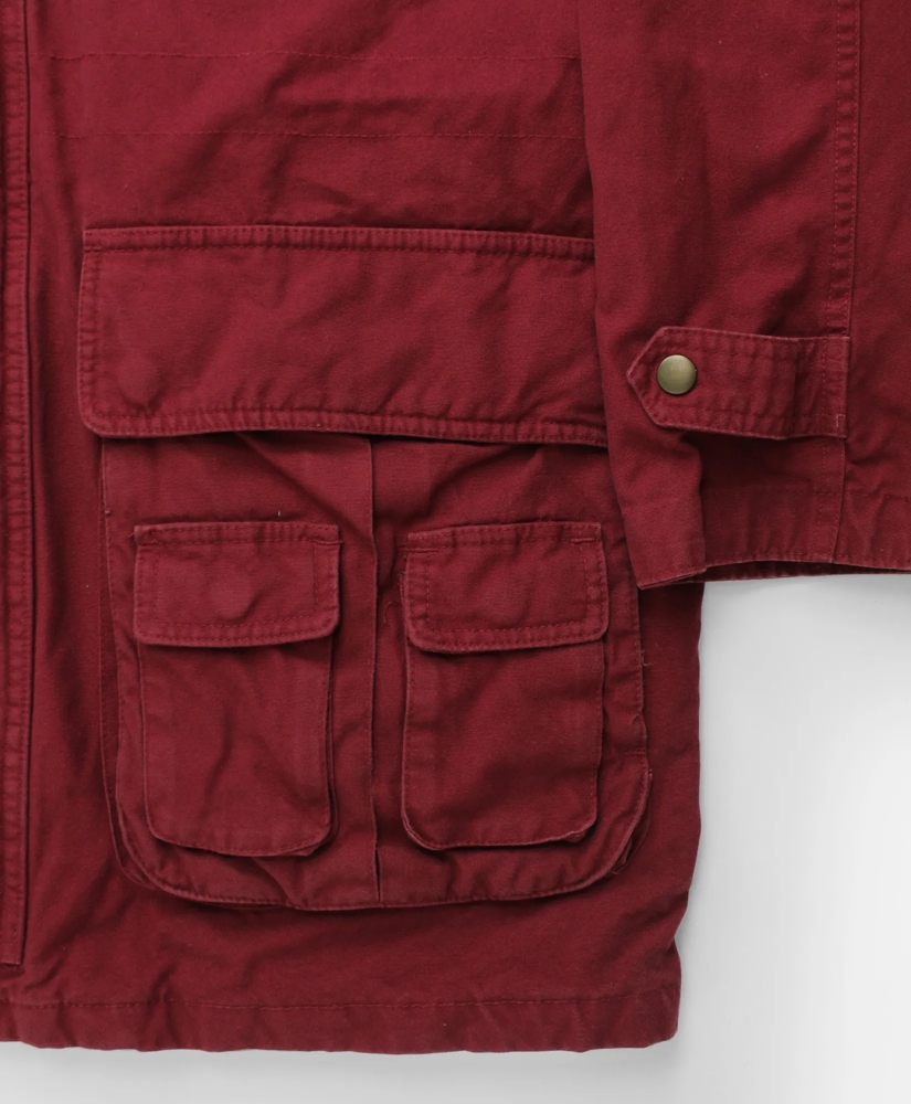 Vintage Brooks Brothers Canvas Hunting Coat, 1990s, L, image 3