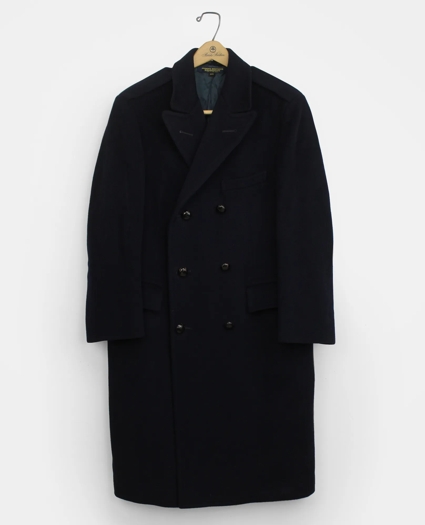 Vintage Brooks Brothers BrooksGate™ Double Breasted Polo Coat, 1980s, 40 S, image 1