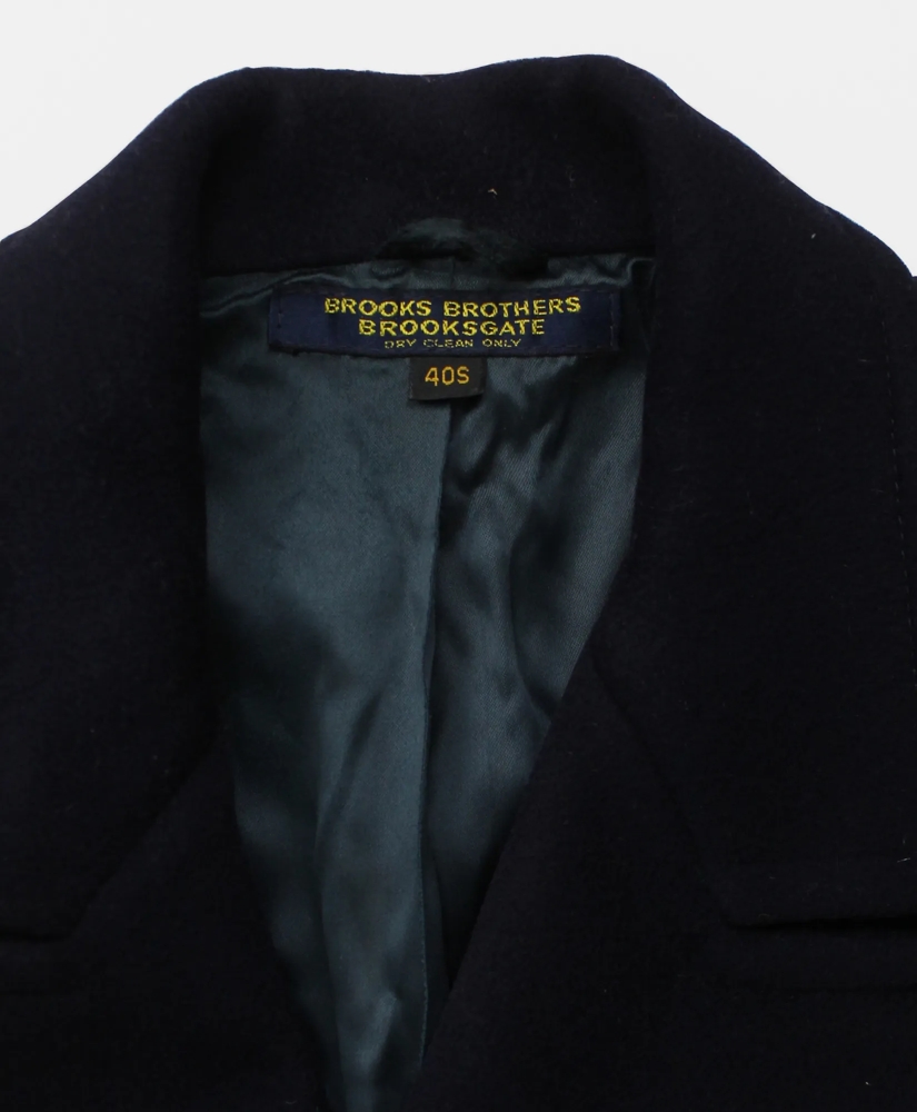 Vintage Brooks Brothers BrooksGate™ Double Breasted Polo Coat, 1980s, 40 S, image 3