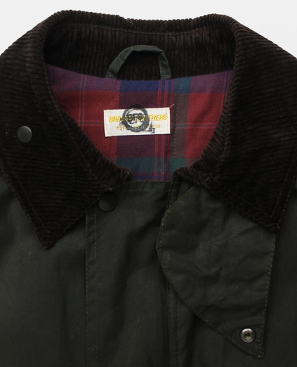 Vintage Brooks Brothers Waxed Cotton Jacket, 1980s, M, image 4
