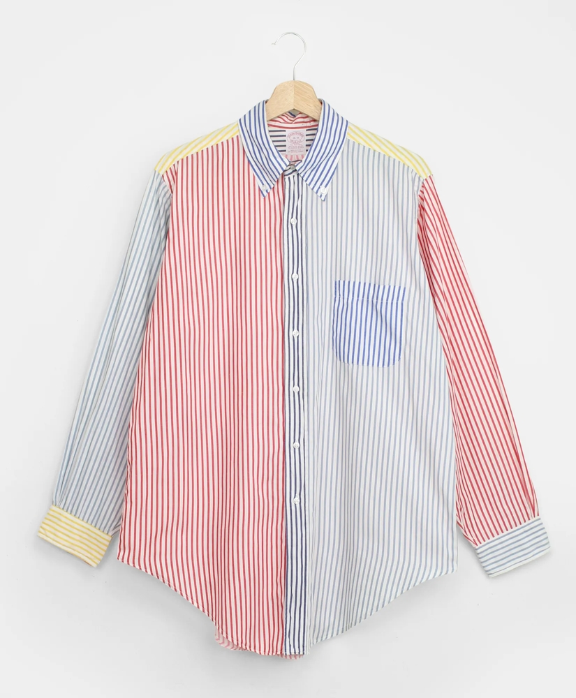 Vintage Brooks Brothers Bengal Stripe Fun Shirt, 1990s, L, image 1