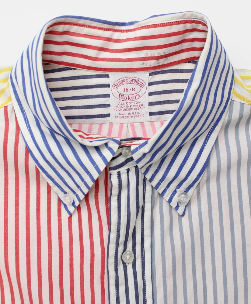 Vintage Brooks Brothers Bengal Stripe Fun Shirt, 1990s, L, image 5