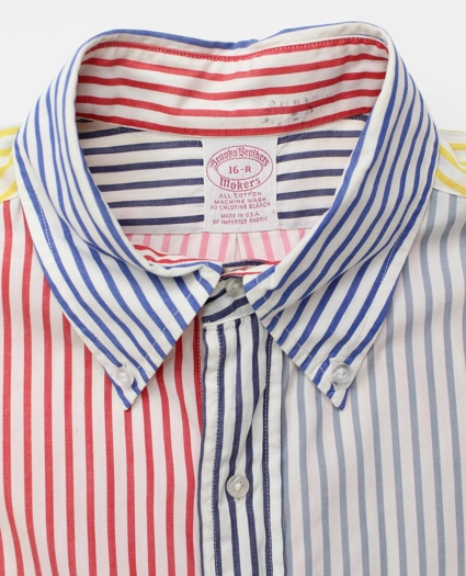 Vintage Brooks Brothers Bengal Stripe Fun Shirt, 1990s, L, image 5
