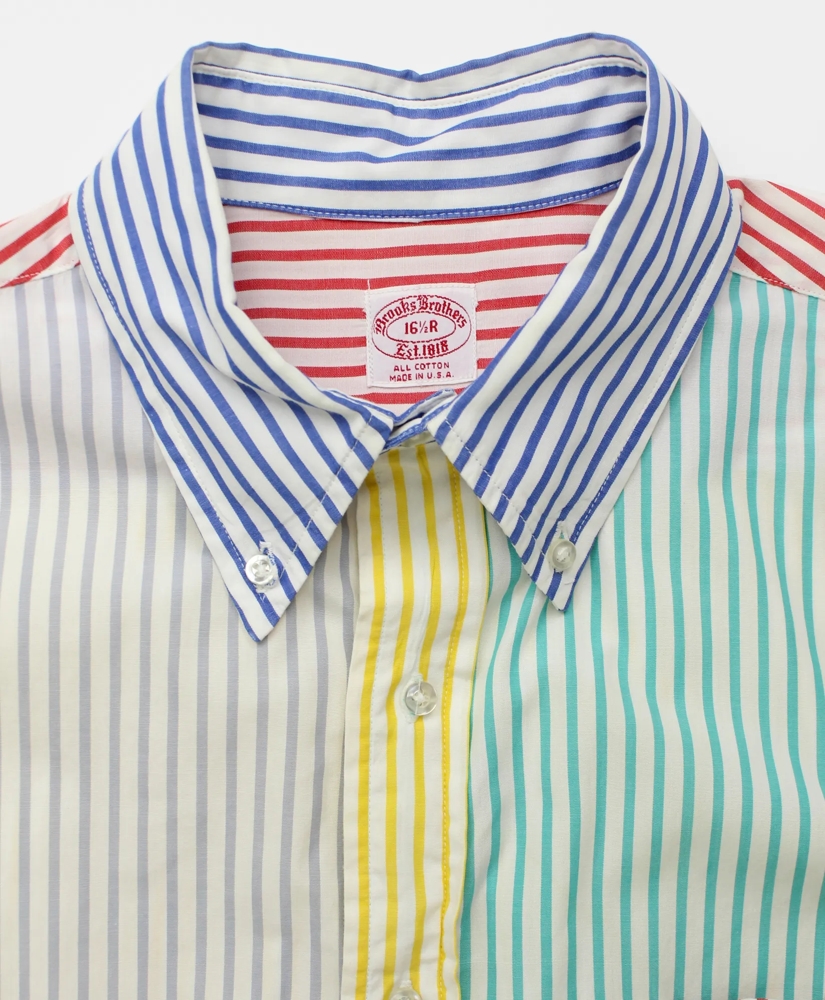 Vintage Brooks Brothers Bengal Stripe Fun Shirt, 1980s, L, image 3