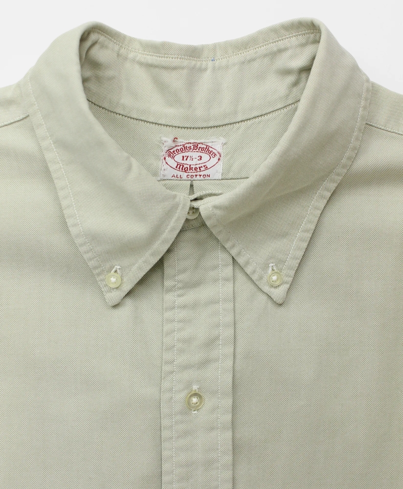 Vintage Brooks Brothers Oxford Cloth Button Down Shirt, 1950s, 17.5, image 3