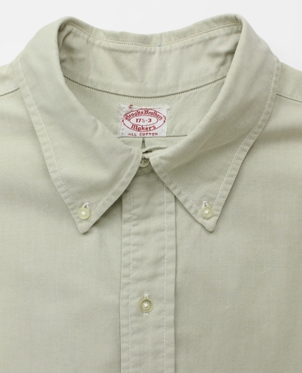 Vintage Brooks Brothers Oxford Cloth Button Down Shirt, 1950s, 17.5, image 3