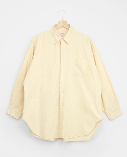 Vintage Brooks Brothers University Stripe Oxford Cloth Button Down Shirt, 1970s, 17, image 1