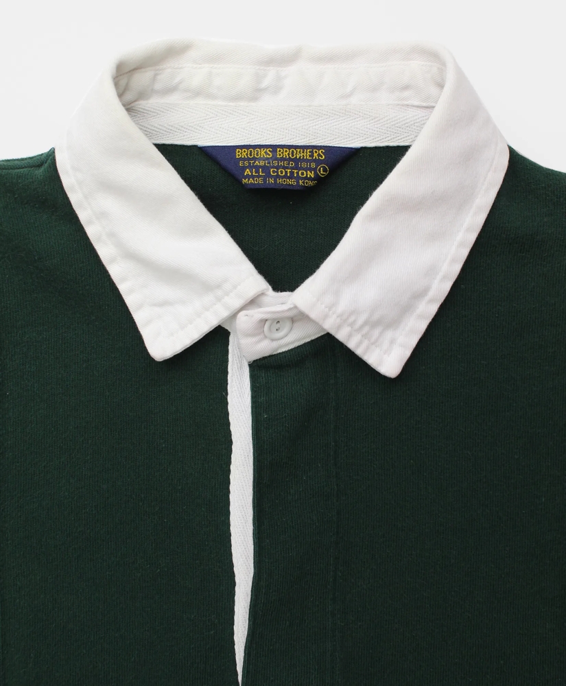 Vintage Brooks Brothers Colorblock Stripe Rugby Shirt, 1990s, L, image 3