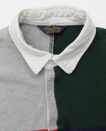 Vintage Brooks Brothers Patchwork Rugby Shirt, 1990s, M, image 3