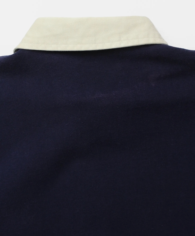Vintage Brooks Brothers Embroidered Crest Rugby Shirt, 1980s, L, image 6