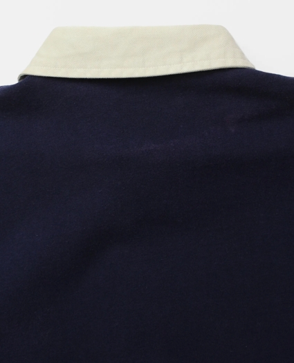Vintage Brooks Brothers Embroidered Crest Rugby Shirt, 1980s, L, image 6