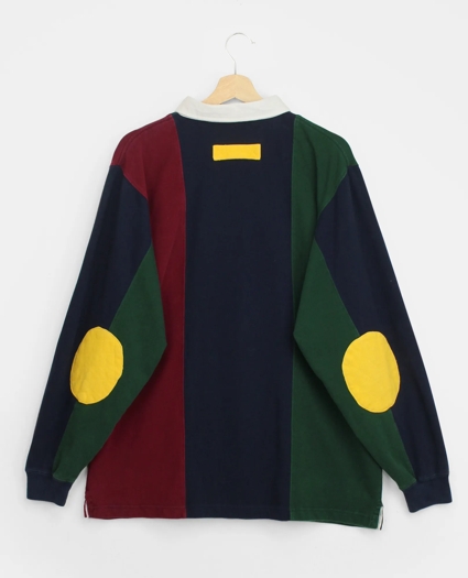 Vintage Brooks Brothers Colorblock Stripe Rugby Shirt, 1990s, XL, image 2
