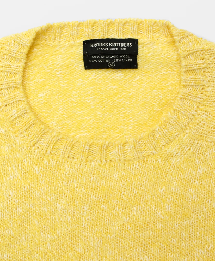 Vintage Brooks Brothers Wool Linen Blend Sweater, 1960s, M, image 3