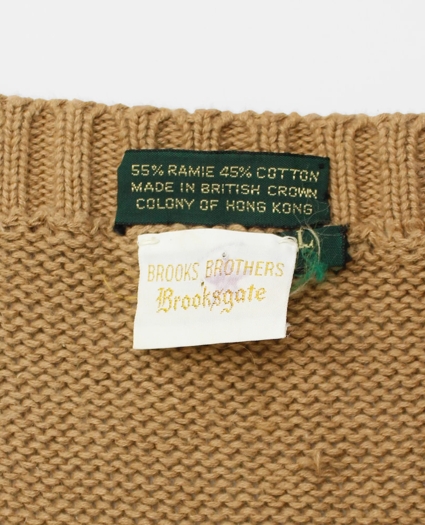 Vintage Brooks Brothers BrooksGate™ Striped Sweater Vest, 1980s, L, image 3