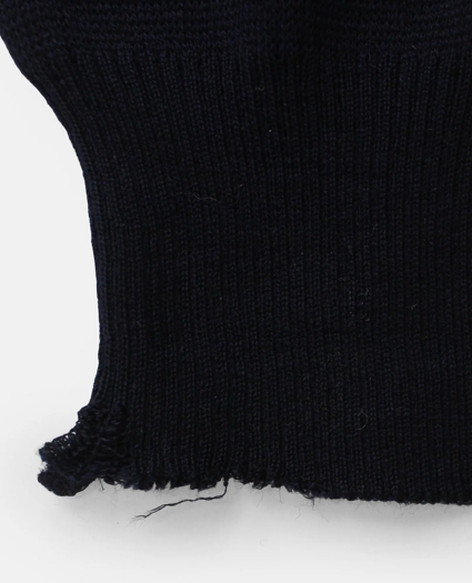 Vintage Brooks Brothers Bird Pattern Intarsia Knit Wool V-Neck Sweater, 1950s, L, image 4