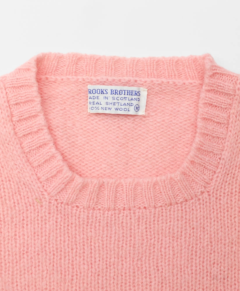 Vintage Brooks Brothers Shetland Crewneck Sweater, 1960s, M, image 3