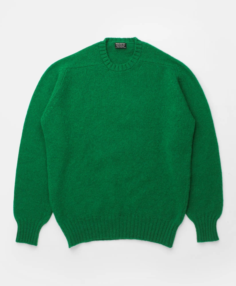 Vintage Brooks Brothers Shetland Crewneck Sweater, 1970s, L, image 1