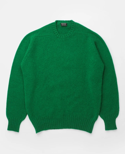 Vintage Brooks Brothers Shetland Crewneck Sweater, 1970s, L, image 1