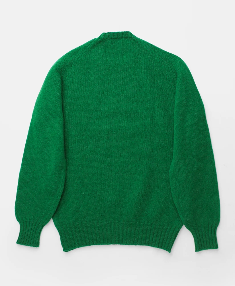 Vintage Brooks Brothers Shetland Crewneck Sweater, 1970s, L, image 2