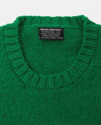 Vintage Brooks Brothers Shetland Crewneck Sweater, 1970s, L, image 3