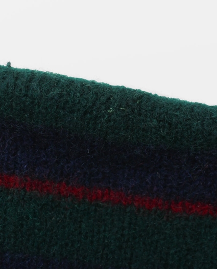 Vintage Brooks Brothers Striped Shetland Crewneck Sweater, 1970s, XL, image 4