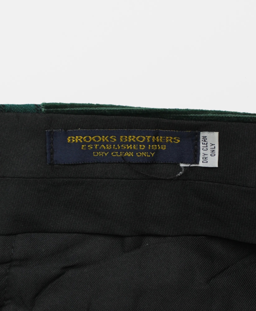 Vintage Brooks Brothers Patchwork Flannel/Corduroy Pants, 1980s, 34-32, image 3