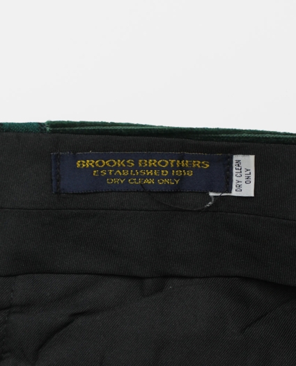 Vintage Brooks Brothers Patchwork Flannel/Corduroy Pants, 1980s, 34-32, image 3