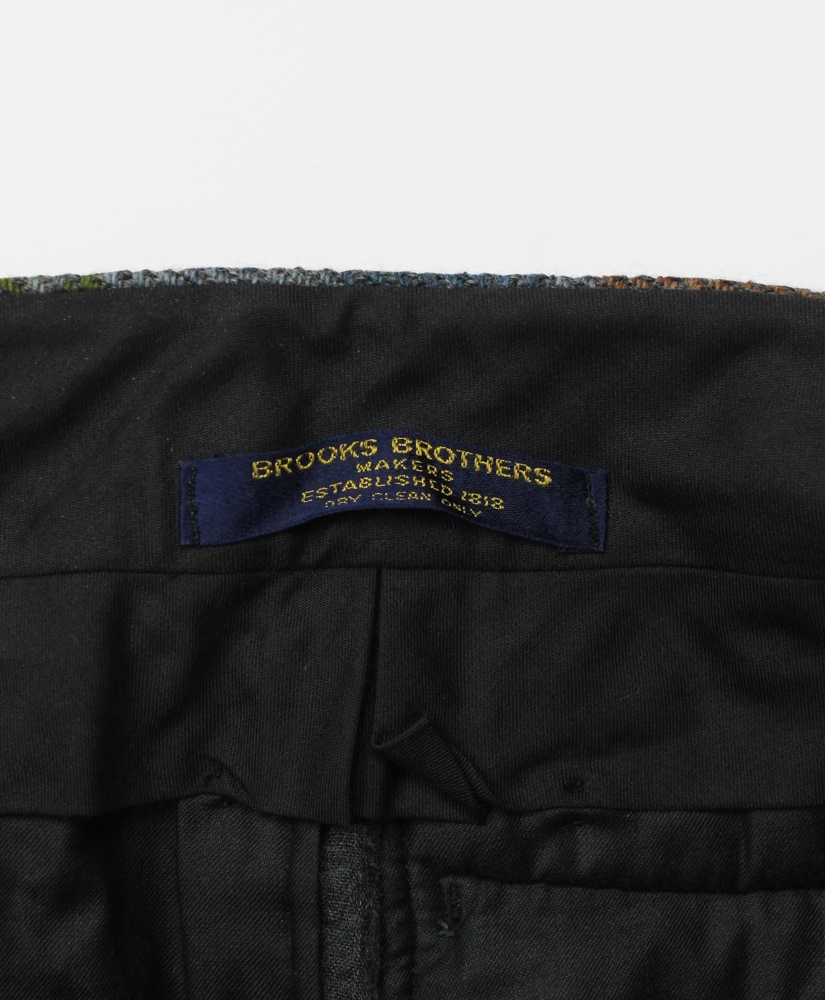 Vintage Brooks Brothers Plaid Tweed Trousers, 1980s, 38-30, image 3