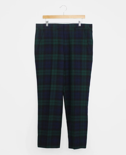 Vintage Brooks Brothers Blackwatch Flannel Trousers, 1980s, 34-30, image 1