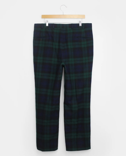 Vintage Brooks Brothers Blackwatch Flannel Trousers, 1980s, 34-30, image 2