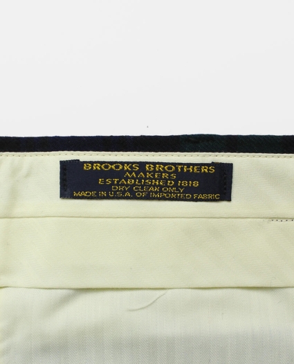 Vintage Brooks Brothers Blackwatch Flannel Trousers, 1980s, 34-30, image 3