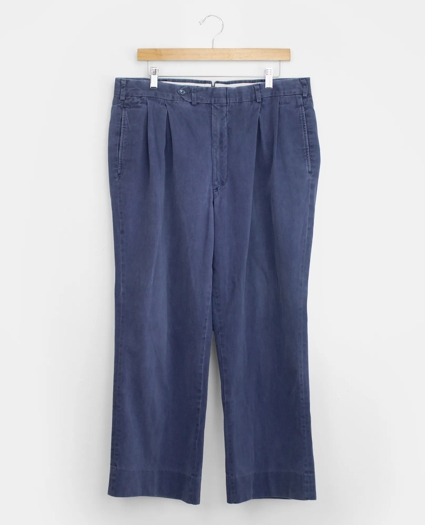 Vintage Brooks Brothers Pleated Chino Pants, 1980s, 34-30, image 1