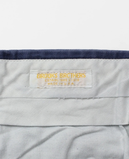 Vintage Brooks Brothers Pleated Chino Pants, 1980s, 34-30, image 3