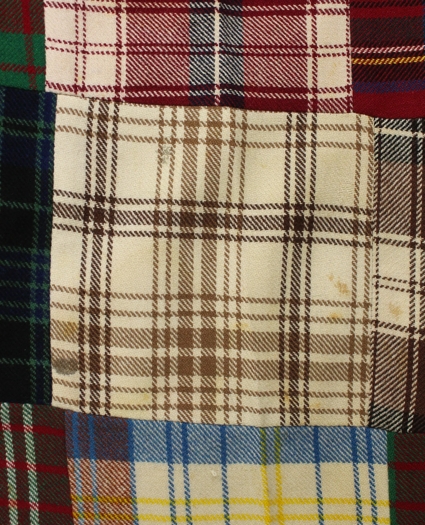 Vintage Brooks Brothers Patchwork Tartan Flannel Trousers, 1970s, 34, image 6