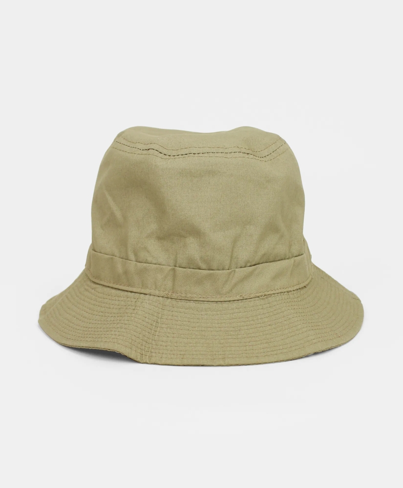 Vintage Brooks Brothers Packable Bucket Hat with Bag, 1970s - 80s, L, image 2