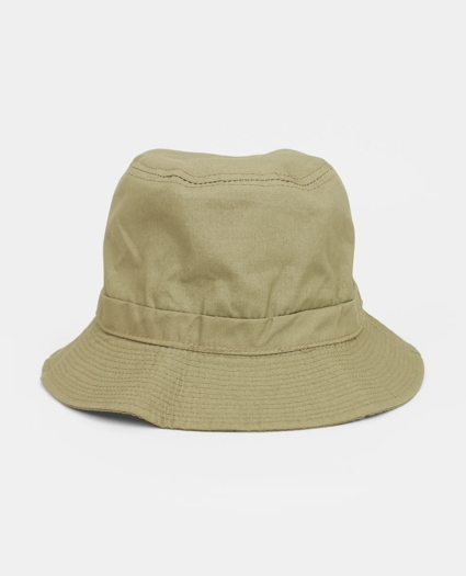 Vintage Brooks Brothers Packable Bucket Hat with Bag, 1970s - 80s, L, image 2