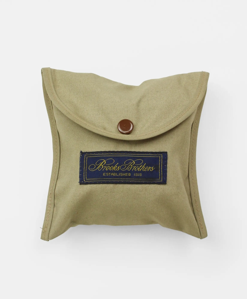 Vintage Brooks Brothers Packable Bucket Hat with Bag, 1970s - 80s, L, image 5
