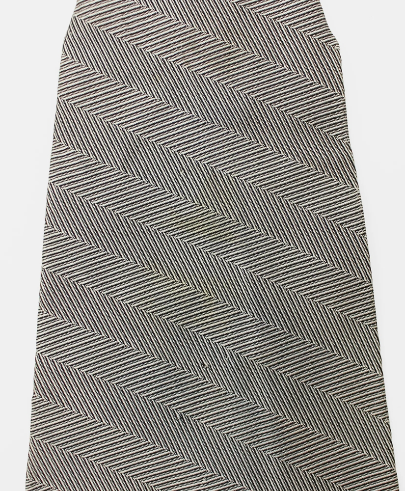 Vintage Brooks Brothers Herringbone Silk Ascot, 1950s, OS, image 4