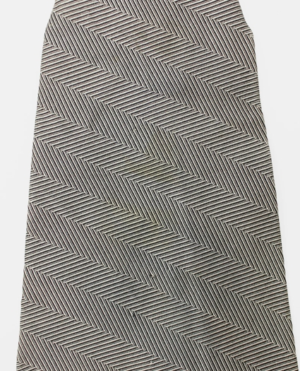 Vintage Brooks Brothers Herringbone Silk Ascot, 1950s, OS, image 4