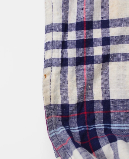 Vintage Madras Hooded Windbreaker, 1960s 1970s, L, image 6