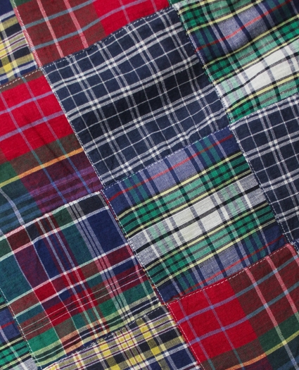 Vintage Patchwork Madras Blouson Jacket, 1990s, M, image 3