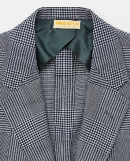 Vintage Check Sport Coat, 1960s 1970s, 41, image 3
