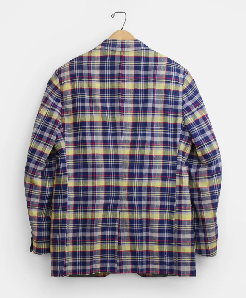 Vintage Madras Sport Coat, 1980s, 40 R, image 2