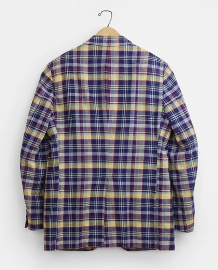 Vintage Madras Sport Coat, 1980s, 40 R, image 2